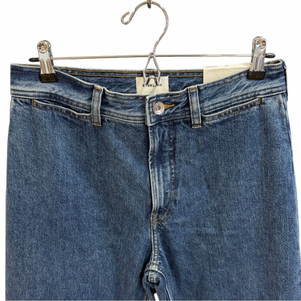 Everlane NWT The Mariner Cropped Jean in Mid Indigo Size 28R - Picture 3 of 14